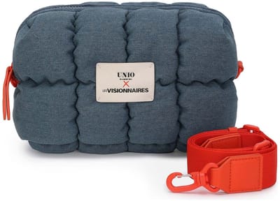 LES VISIONNAIRES Unio Paris Schoudertas 21 cm - Dames - denim blue