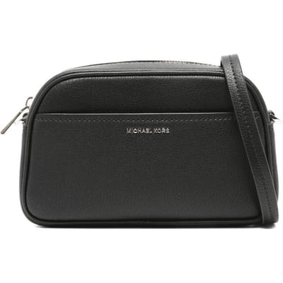 Michael Kors Jet Set Crossbodytas Kleine Dames - Leer - Zwart