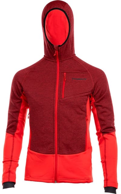 Trangoworld Calabre Fleece Met Kap Rood XL Man