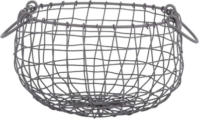 Ronde Draadmand met Handgrepen - Ø 26 cm