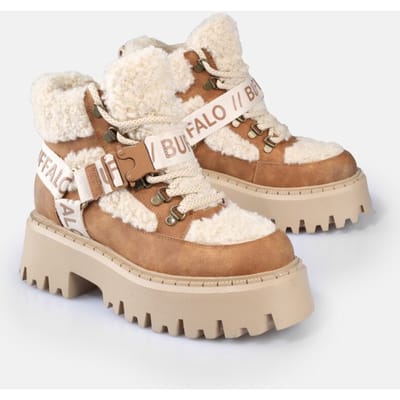 Buffalo Laars - ASPEN COM MID - EU36 - voor Vrouwen - beige-bruin