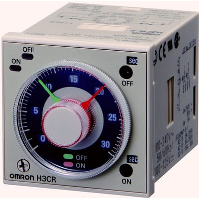 Omron H3CR-F8 Dual Timer Relais 100-240V AC/DC - H3CR8003C
