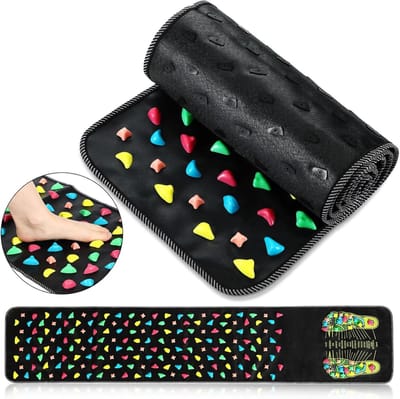Voetmassage kussen simulatie geplaveide been pad ontspannende mat acupressuur (35 cm x 175 cm)