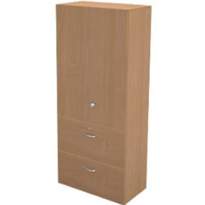 Schäfer Shop Genius Hangmappenkast TETRIS WALL, 3 ordnerhoogten, 2 laden, B 800 x D 440 x H 1880 mm