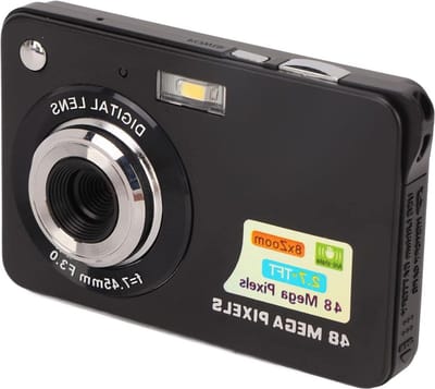 Digitale Camera 4K Ultra HD Minicamera 48MP Compacte Camera - 8x Zoom - 27 Inch LCD - Ingebouwd Invullicht - Babycamera - Kinderen Tieners - Jongens Meisjes - Volwassenen .