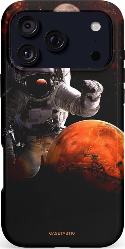 Casetastic hoesje geschikt voor Apple iPhone 17 Pro Max - MagSafe - Dubbellaagse bescherming - Stellar avontuur - Fashion Case - Zwart