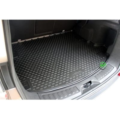 J&J AUTOMOTIVE | Tapis De Coffre Caoutchouc Premium Pour Land Rover Discovery Sport Without Rails 2014 noir