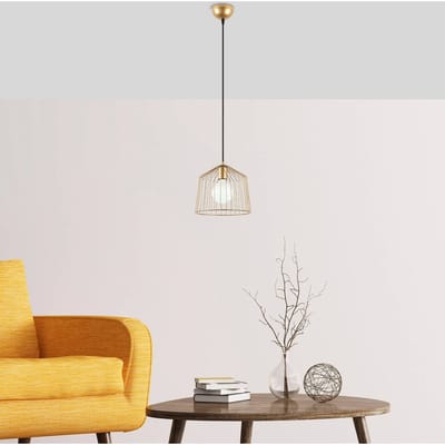 Opviq Hanglamp Cat 12060 1-lamp Ø26cm goud glanzend