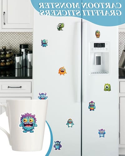 Reflecterende Stickers voor Kinderen, Waterdichte Persoonlijke Stickerset voor Auto, Laptop, Skateboard en Gitaar, Perfect Cadeau voor Volwassenen en Kinderen