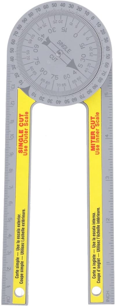 Dailygoods- Hoekzoeker 360 Graden - Professionele Gradenboog - Digitale Hoekmeter - Kunststof - Hoogwaardige Nauwkeurigheid - Flexibele Arm