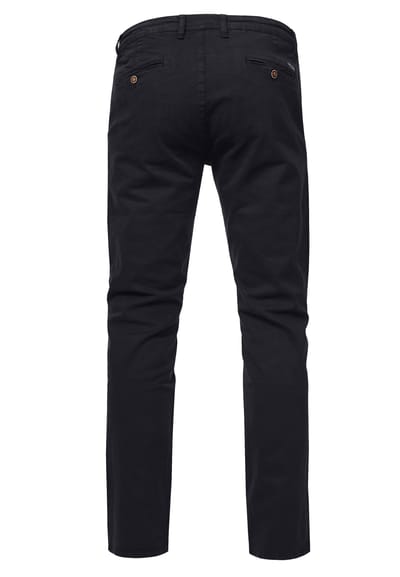 Chino broek "MARSU" regular fit katoen stretch