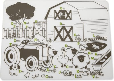 Modern Twist Mark Matz Farm Buddies Placemat - 40 x 32 cm - Roze