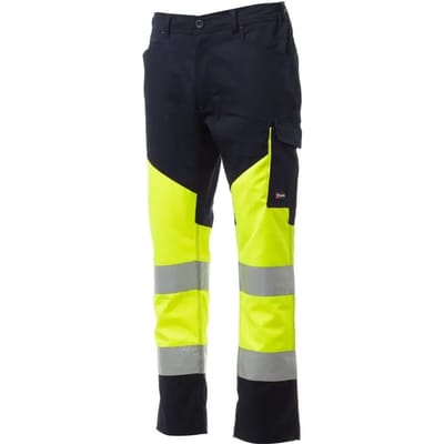 Payper Working Summer - fluorescent yellow/navy blue - 3XL