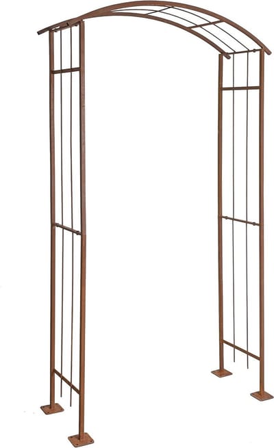 Klimboog voor Rozen en Klimplanten - Stalen Rozenboog 120 cm