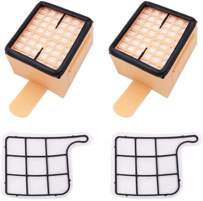 Dailygoods - HEPA-filter - Stofzuigerfilter - Verleng de levensduur - Geschikt voor VK135 VK136 - Motorfilter - Maximale zuigkracht - Vervangingsset