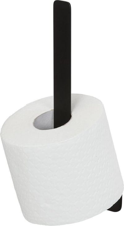 Tiger Colar - Reserverolhouder - Zonder te boren - Zelfklevend 3M tape - Zwart