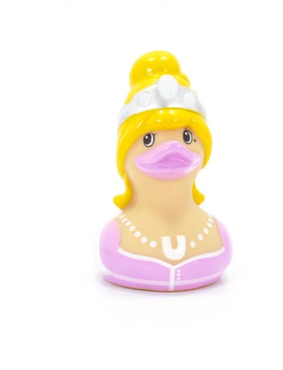 Deluxe Mini Pretty Princess Duck van Bud Duck: Mooiste Design badeend ter Wereld