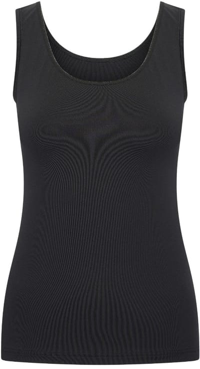 RJ Pure Color Dames Hemd Zwart S