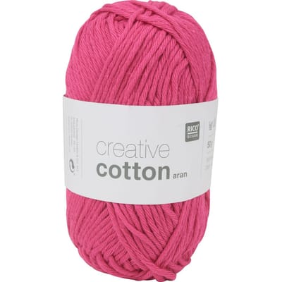Rico Design Creative Cotton aran - Flamingo