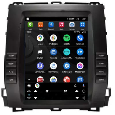 CarPlay autoradio geschikt voor Toyota Land Cruiser Prado | 2002 t/m 2009 | Android 13 | Draadloos Apple CarPlay & Android Auto | 2GB + 32GB | 8-Core processor | Davilon | 2026 model | 2002 2003 2004 2005 2006 2007 2008 2009 | Bluetooth & Wifi