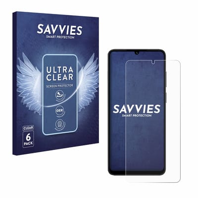 Savvies - Screenprotector voor Honor X5c Plus - Folie Beschermfolie transparant 6 Stuks