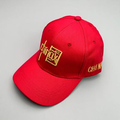 Chinese Rode Nieuwe Zonbescherming En Zonnescherm Mannen Vrouwen Baseballpetten Katoen Borduurwerk China-Chic Mode Snapback Petten Veelzijdig 54-60cm red