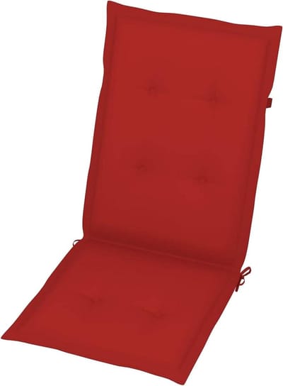 Tuinstoelkussens Set - Terraskussens - Buiten Zitten - Waterafstotend - 6 stuks - Rood