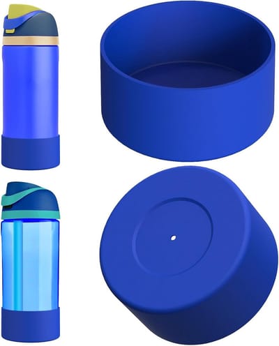 Waterfles Houder voor Owala FreeSip 16oz - Silicone Antislip Onderkant Bescherming, Fles Bumper Set van 2, Ideaal voor Sport en Reizen
