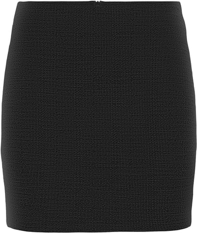 Jacqueline de Yong Rok Jdylissy Mini Skirt Jrs 15363194 Black Dames Maat - L