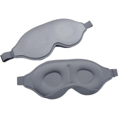 Patch Oculaire de Sommeil 3D Tasse 3D Contournée Moule Concave Masque de Sommeil Patchs de Sommeil Blocage de la Lumière Masque Doux pour les Yeux pour