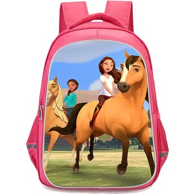 Meisjes Spirit Riding Print Casual Schoolrugzak Schooltas Voor Tiener Meisje Nylon Waterdichte Rugzakken Vrouwelijk