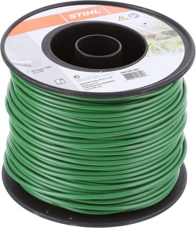 Maaidraad Rond - Trimmerdraad Nylon - Gazon Onderhoud - Duurzaam Materiaal - 4mm x 87m - Groen