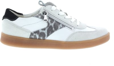 Waldläufer Daisy Sneakers - Leer - Dames - Wit - Maat 40,5