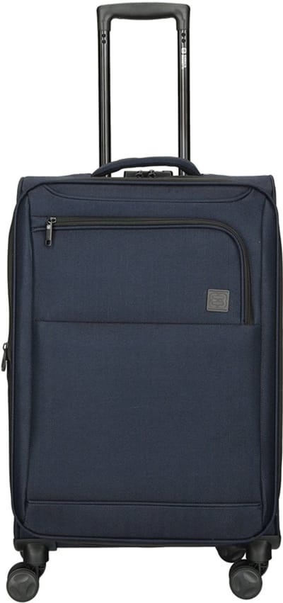 Enrico Benetti Zachte koffer / Trolley / Reiskoffer - 65 cm (Medium) - Oakville - Blauw