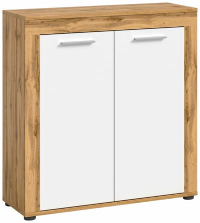 Jam highboard wit melamine Wotan eiken NB - 35x80x88cm