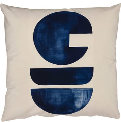 Sierkussens - Kussentjes Woonkamer - 50x50 cm - Vormen - Blauw - Abstract