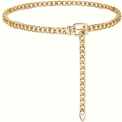 Livé® 1st Tailleketting – Gouden Metalen Body Chain met Kwasten