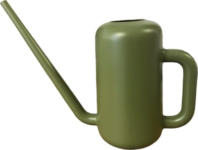 Gieter - Pilea - kunststof - 1,8 liter - Olijfgroen