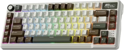 Mechanisch 75% TKL Toetsenbord met Macrotoetsen en Tri-Mode Connectiviteit