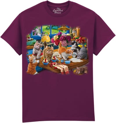 Katten Kittens In The Kitchen The Coloured House T-shirt M