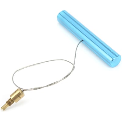 Motorfiets Luchtventiel Trekker Buis Bandventiel Gereedschap Blauw 80x10mm 3.1x0.4in Fietsen Onderdelen white