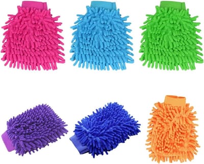 handschoenen auto, 6 stuks, 18,5 x 14 cm (kleur willekeurig)