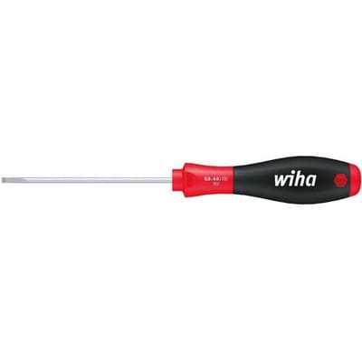 Wiha 00701 Werkplaats Platte schroevendraaier Kopbreedte: 5.5 mm Koplengte: 200 mm DIN ISO 2380