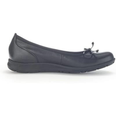 Gabor 24.171.27 - dames ballerina - Zwart - maat 41 (EU) 7.5 (UK)