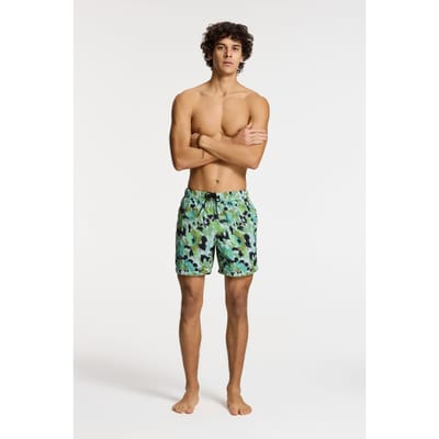 Shiwi Nick Quick Dry Swim Shorts 6 Inch Digital Camo Green Digital Maat: S | Zwembroeken Outlet | Heren | Groen