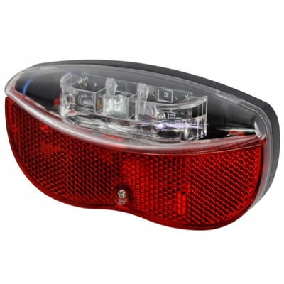2K HW269 - Fietsverlichting LED op Bagagedrager - Reflector