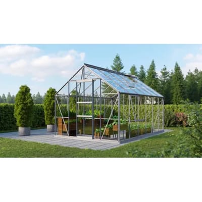 Vitavia Tuinkas Meridian 1 9900 - Veiligheidsglas 3mm - Aluminium - 257x383x232cm