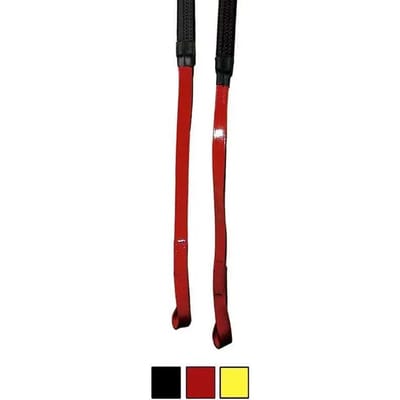 Teugels voor paarden in pvc met rubber voering Tattini
