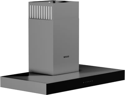 Wiggo WE-A941T(X) – T-Model Wandschouw Afzuigkap 90 cm – RVS – 650 m³/h – LED Verlichting – Energieklasse A – 5 jaar garantie