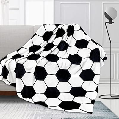 Voetbaldeken voor Kinderen - Zachte en Gezellige Cadeaus voor Voetbalfans